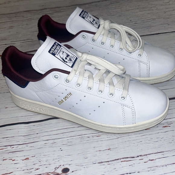 Adidas Original•Stan Smith 'Chenille Pack - Shadow Red'•Sz-7.5•New W/Tags - Picture 9 of 10